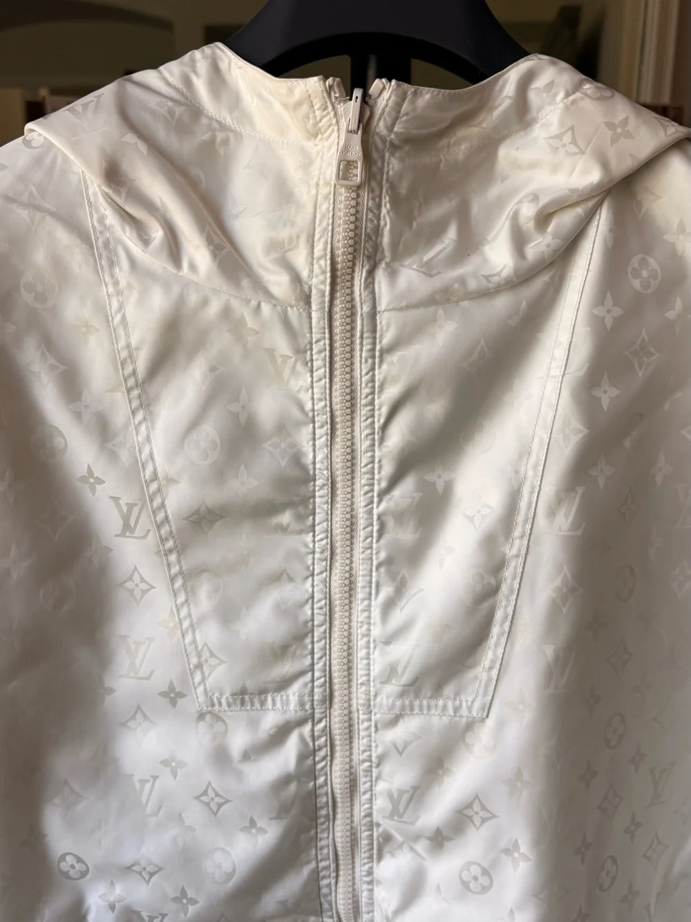 Louis Vuitton lightweight hooded